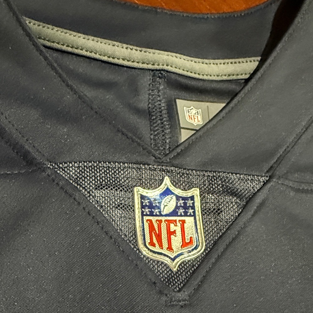 Chicago bears Justin fields NFL Navy Blue Jersey Nike - Picture 4 of 10